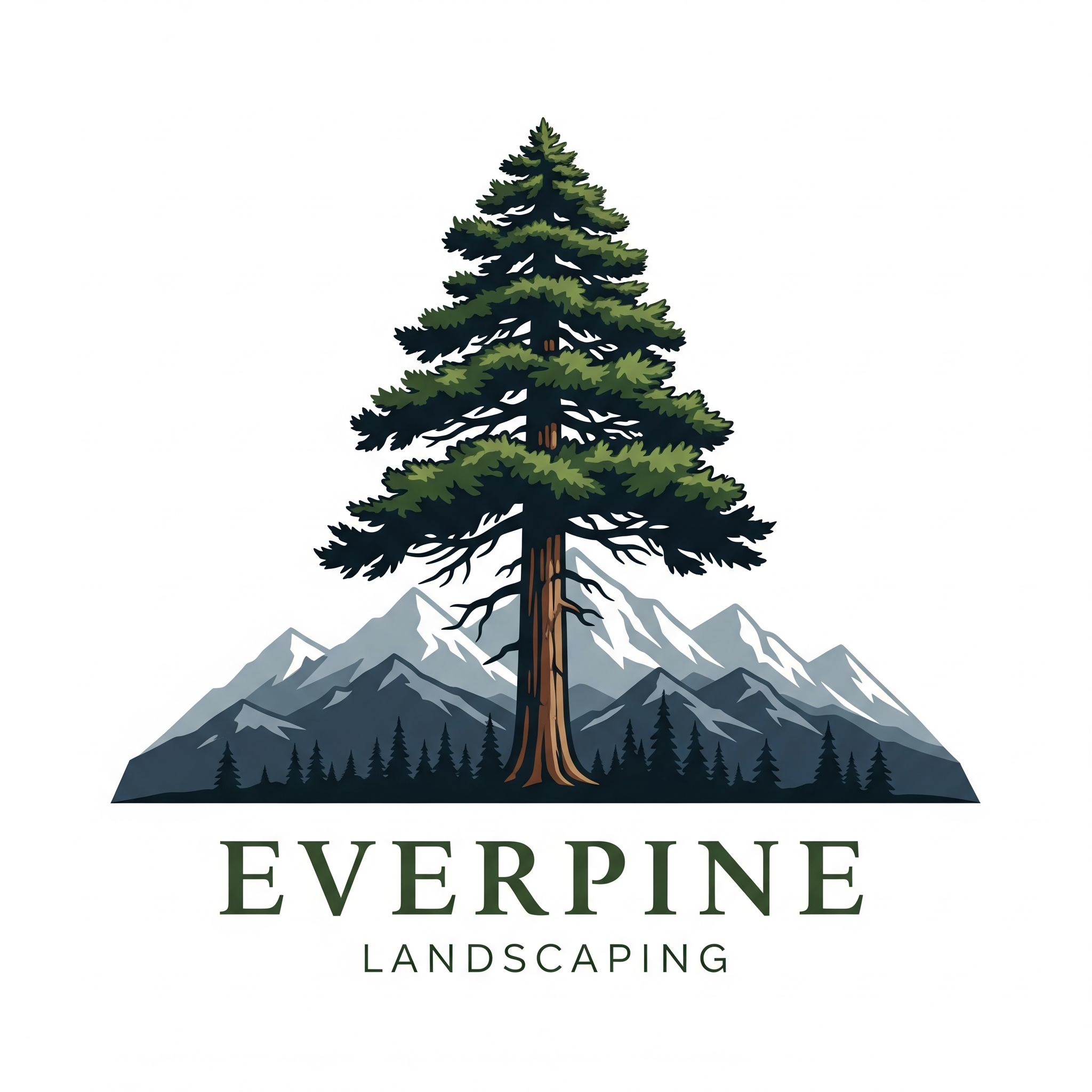 Everpine Landscaping Logo